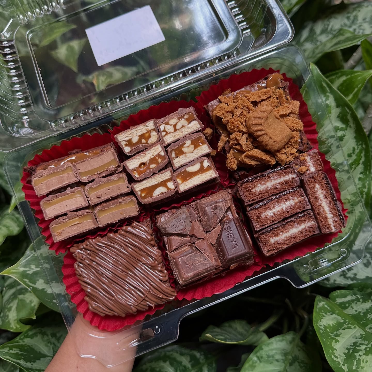 brownies de chocolate